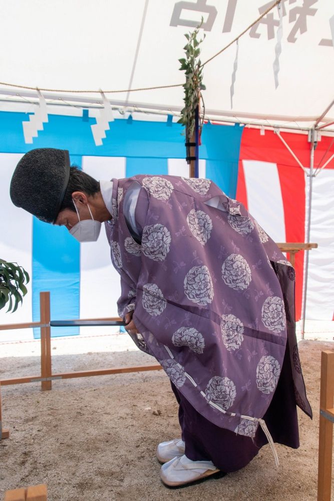 「福岡市南区22」注文住宅現場リポート①【地鎮祭】