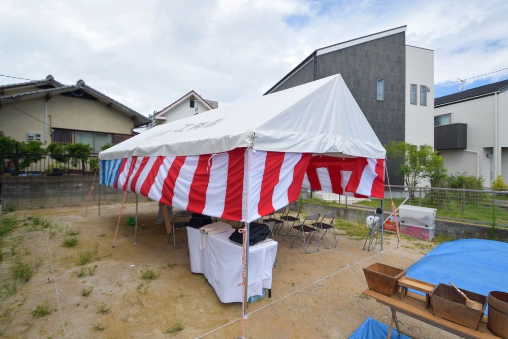 「春日市08」注文住宅現場リポート①【地鎮祭】