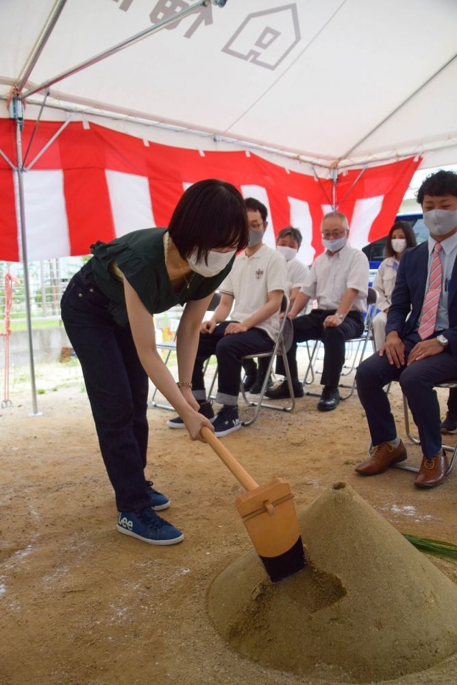 福岡県春日市08　注文住宅現場リポート①　～地鎮祭～