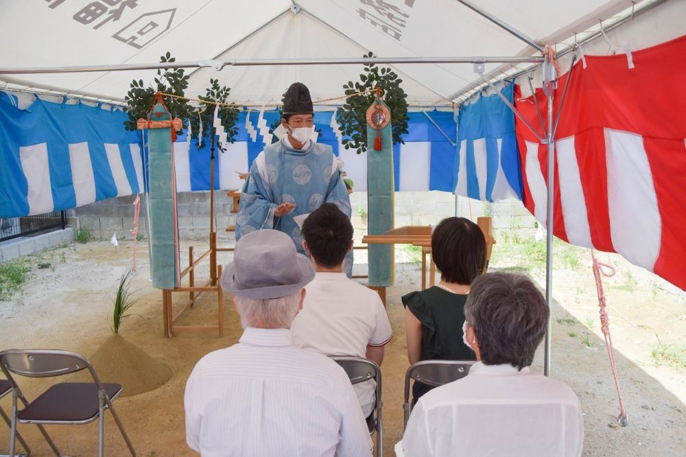 「春日市08」注文住宅現場リポート①【地鎮祭】