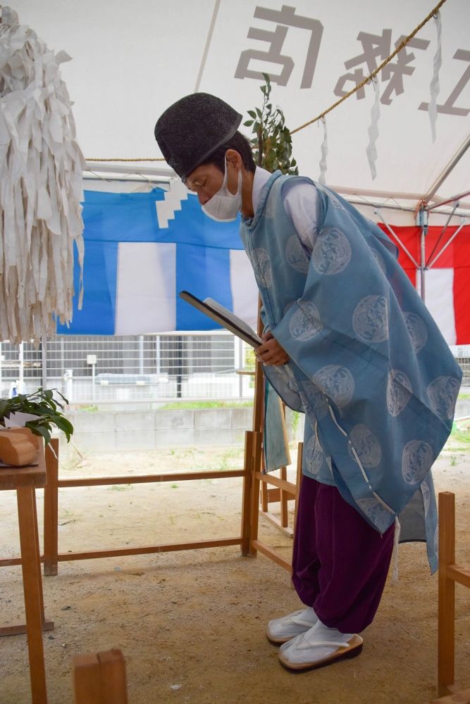 「春日市08」注文住宅現場リポート①【地鎮祭】
