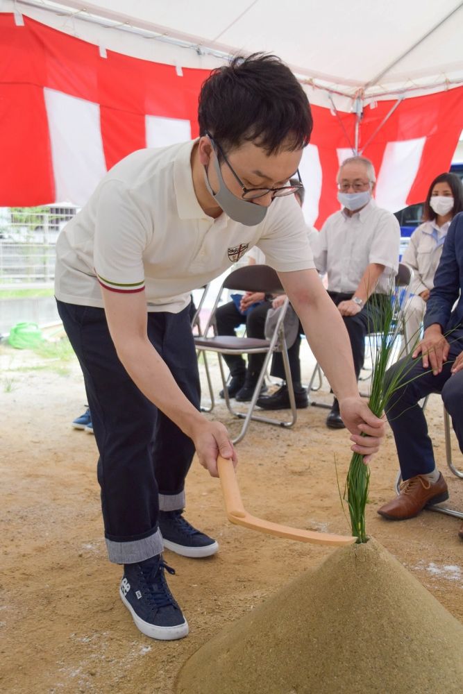 福岡県春日市08　注文住宅現場リポート①　～地鎮祭～