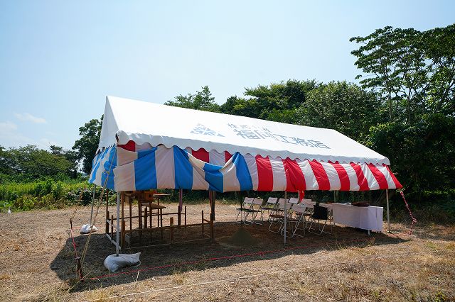 福岡県小郡市02　注文住宅建築現場リポート①　～地鎮祭～