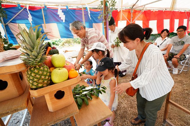 福岡県小郡市02　注文住宅建築現場リポート①　～地鎮祭～