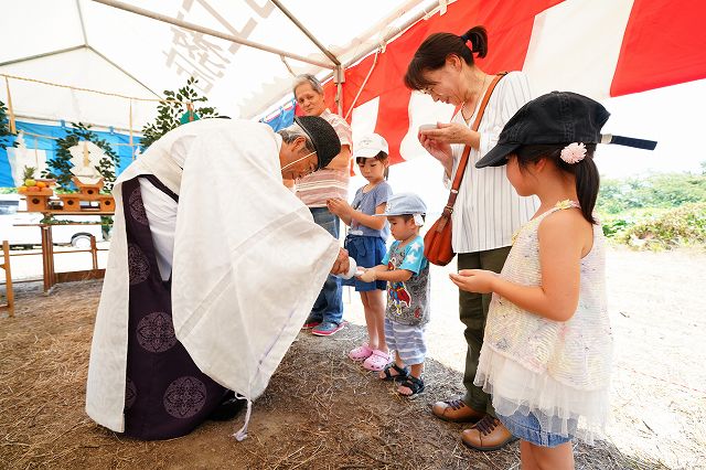 福岡県小郡市02　注文住宅建築現場リポート①　～地鎮祭～