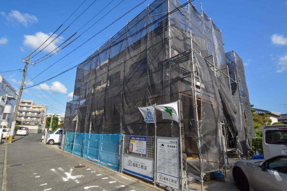 「福岡市南区19」注文住宅現場リポート⑦【木工事】【石膏ボード】