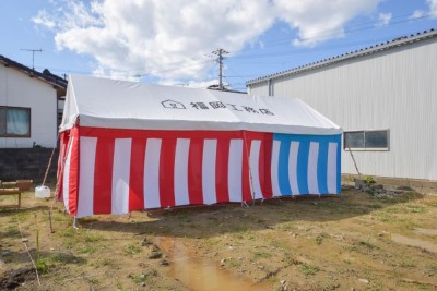 福岡県古賀市07　注文住宅建築現場リポート①　～地鎮祭～