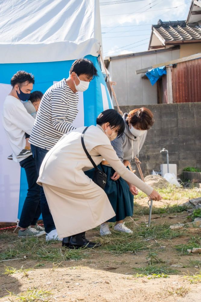 福岡県古賀市07　注文住宅建築現場リポート①　～地鎮祭～