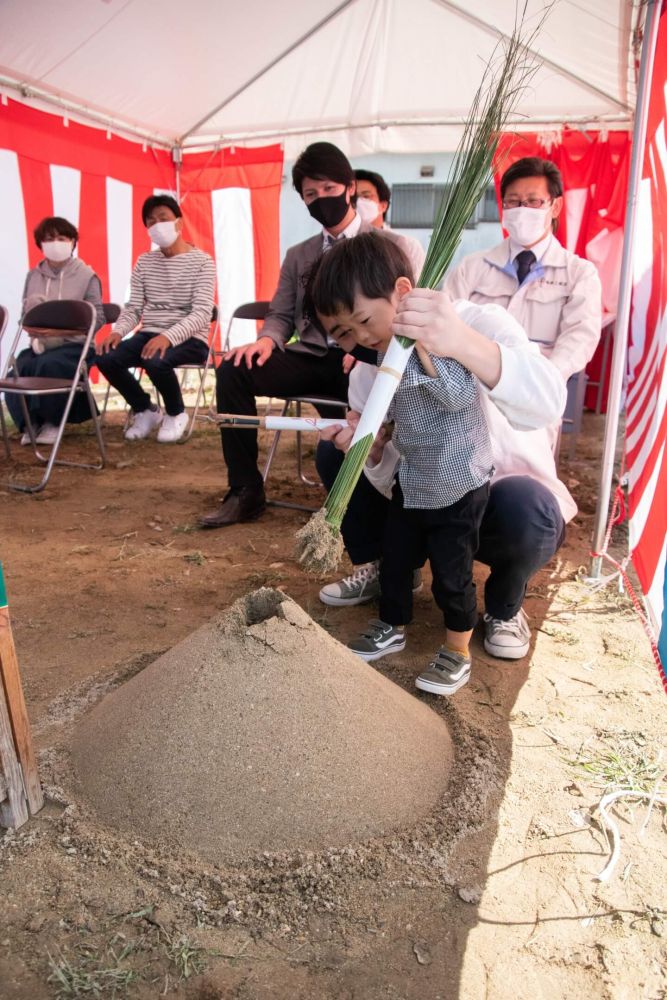 福岡県古賀市07　注文住宅建築現場リポート①　～地鎮祭～