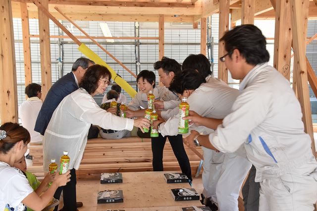 「福岡市城南区03」注文住宅現場リポート⑤【上棟式】