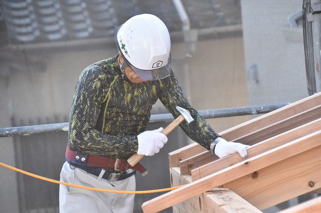 「福岡市城南区03」注文住宅現場リポート⑤【上棟式】
