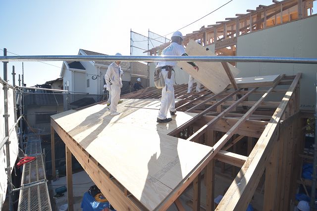 「福岡市城南区03」注文住宅現場リポート⑤【上棟式】