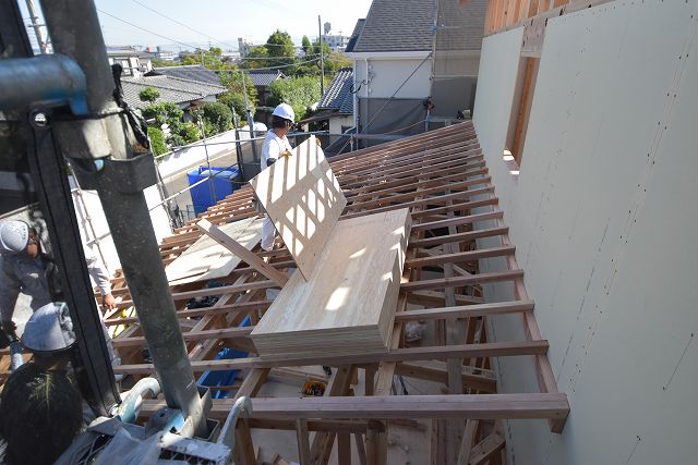 「福岡市城南区03」注文住宅現場リポート⑤【上棟式】