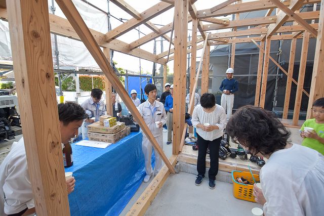 「福岡市城南区03」注文住宅現場リポート⑤【上棟式】