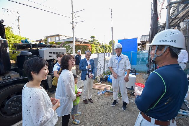 「福岡市城南区03」注文住宅現場リポート⑤【上棟式】
