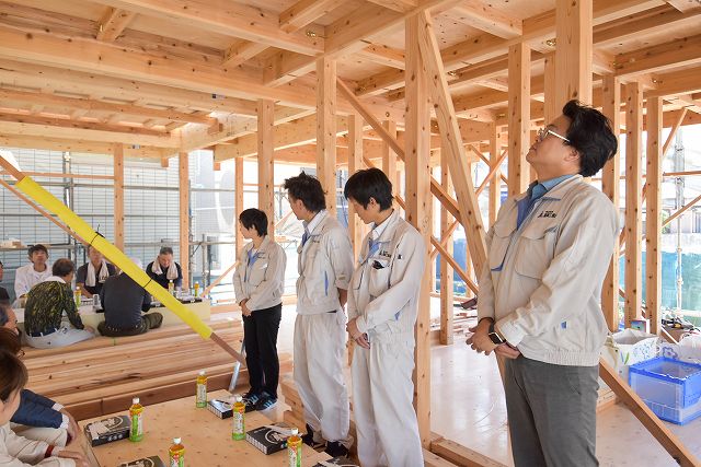 「福岡市城南区03」注文住宅現場リポート⑤【上棟式】