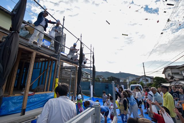 「福岡市城南区03」注文住宅現場リポート⑤【上棟式】