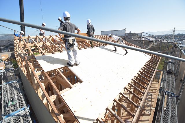 「福岡市城南区03」注文住宅現場リポート⑤【上棟式】