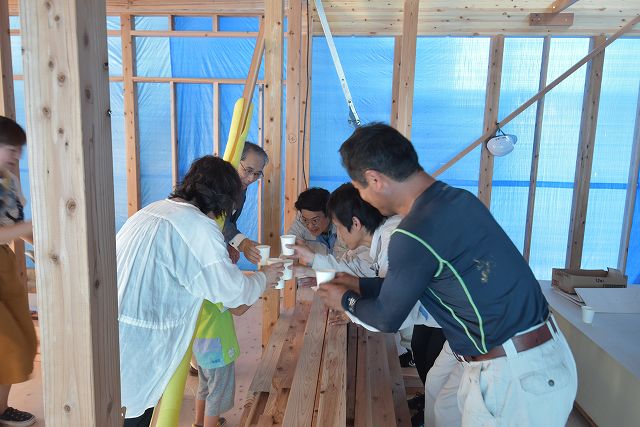 「福岡市城南区03」注文住宅現場リポート⑤【上棟式】