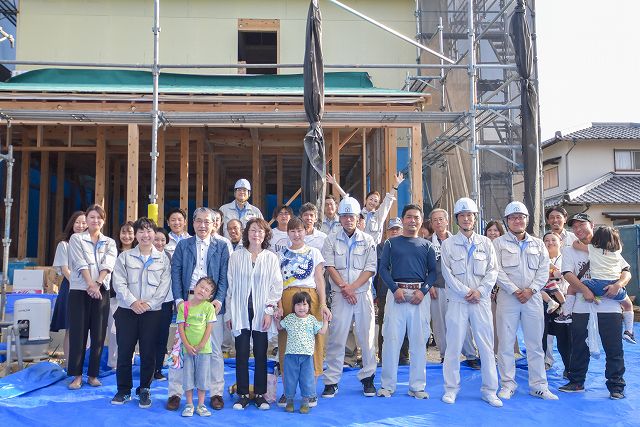 「福岡市城南区03」注文住宅現場リポート⑤【上棟式】