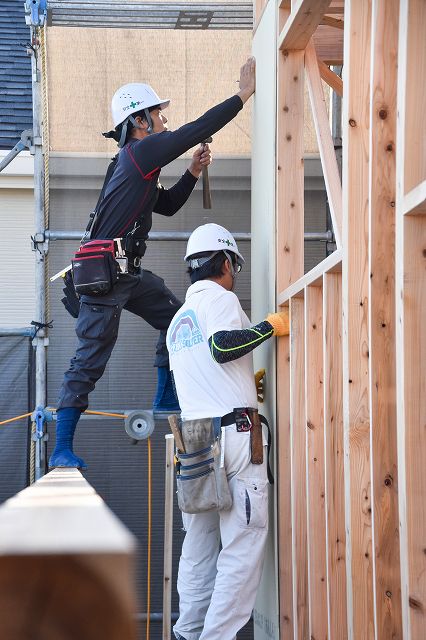 「福岡市城南区03」注文住宅現場リポート⑤【上棟式】