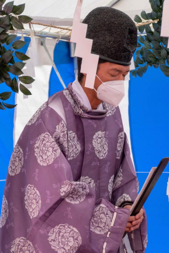 「糟屋郡久山町01」注文住宅現場リポート①【地鎮祭】