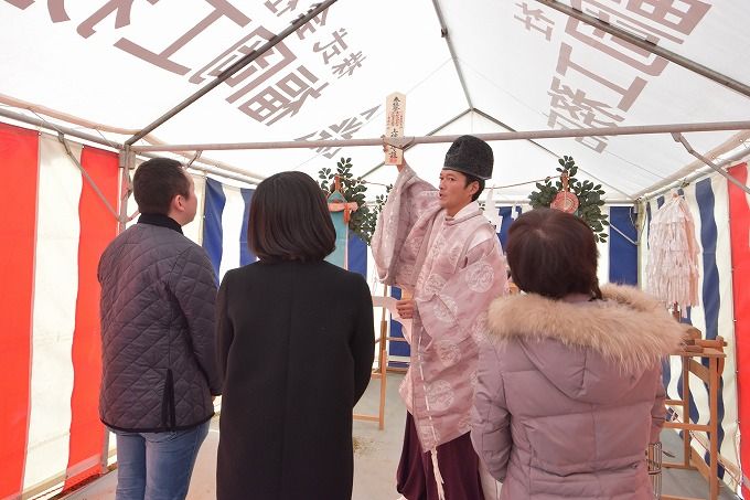 「宗像市03」注文住宅現場リポート①【地鎮祭】