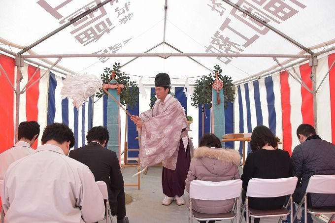 「宗像市03」注文住宅現場リポート①【地鎮祭】