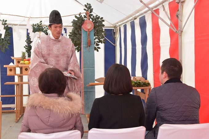 「宗像市03」注文住宅現場リポート①【地鎮祭】