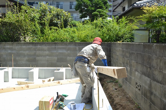 福岡市南区塩原01　注文住宅建築現場リポート④