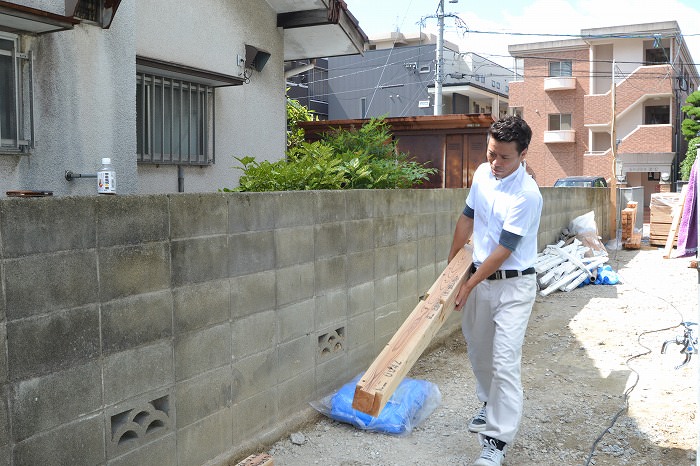 福岡市南区塩原01　注文住宅建築現場リポート④