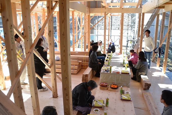 「三井郡大刀洗町02」注文住宅現場リポート⑤【上棟式】