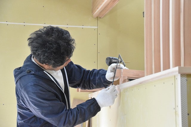 「福岡市東区07」注文住宅現場リポート⑪【木工事】【建具】