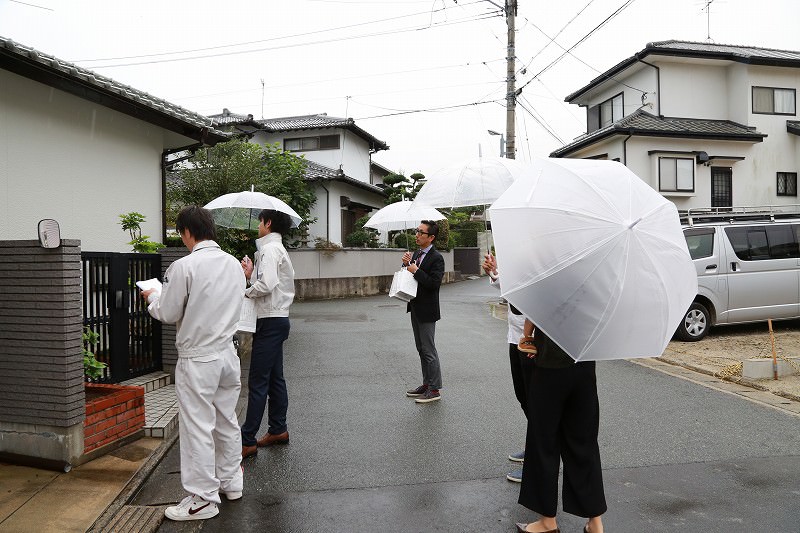 福岡市城南区南片江02　注文住宅建築現場リポート①　～地鎮祭～