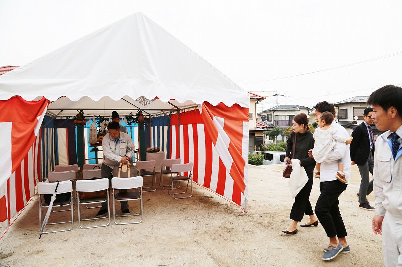 「福岡市城南区南片江02」注文住宅現場リポート①【地鎮祭】