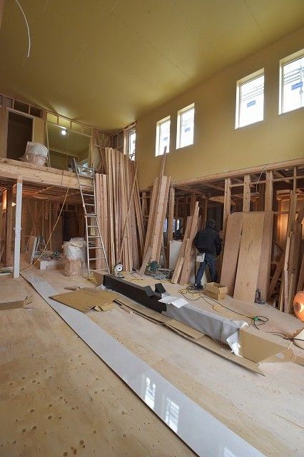 「筑紫野市04」注文住宅現場リポート⑩【木工事】【床材】