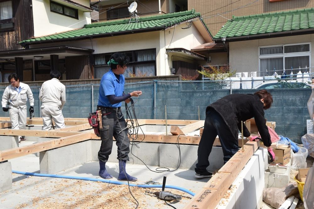 福岡市早良区03　注文住宅建築現場リポート③