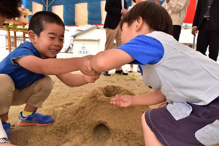 福岡市南区05　注文住宅建築現場リポート①　～地鎮祭～