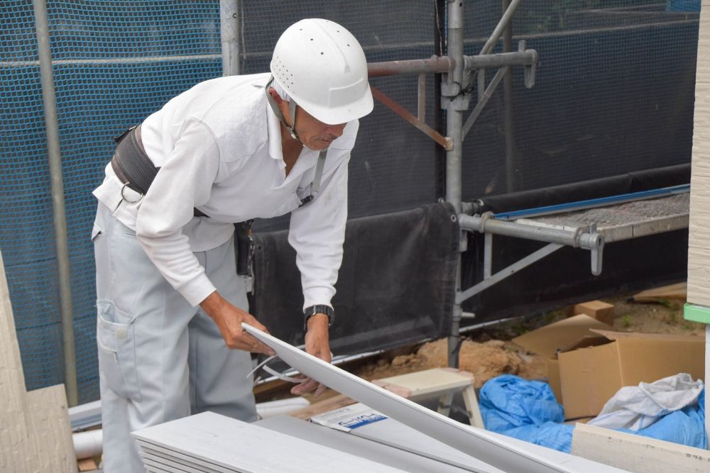 「福岡市城南区07」注文住宅現場リポート⑥【木工事】【階段】