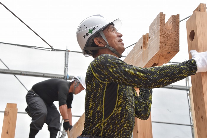 「福岡市東区04」注文住宅現場リポート⑤【上棟式】