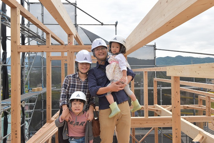 「福岡市東区04」注文住宅現場リポート⑤【上棟式】