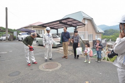 福岡市東区04　注文住宅建築現場リポート⑤　～上棟式～