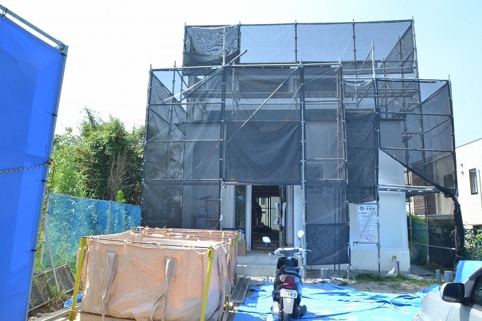 「福岡市早良区梅林02」注文住宅現場リポート⑦【木工事】【気密処理】