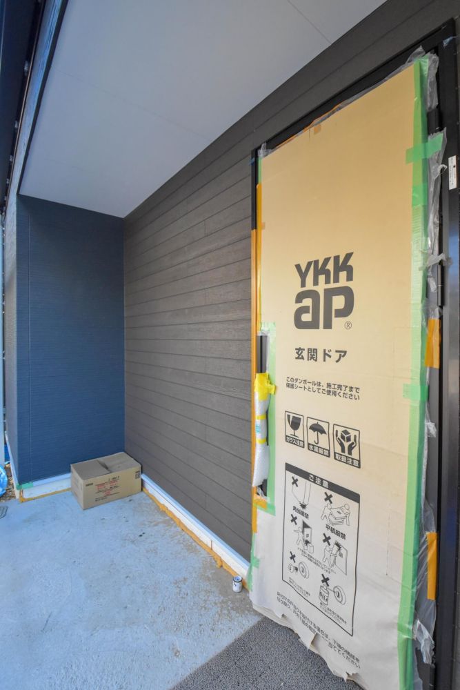 福岡市東区青葉01　注文住宅建築現場リポート⑩　～木工事・石膏ボード貼り～