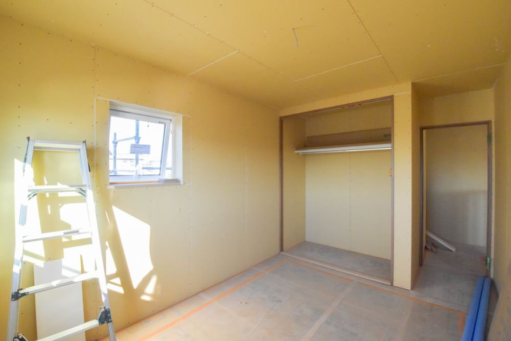 「福岡市東区青葉01」注文住宅現場リポート⑩【木工事】【石膏ボード】