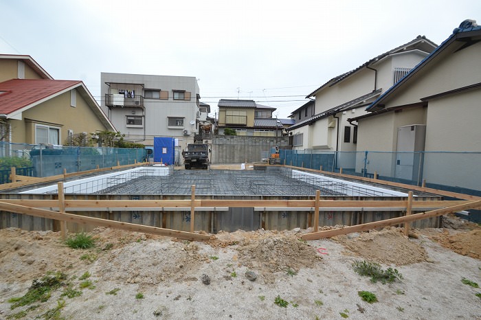 福岡市南区皿山02　注文住宅建築現場リポート②