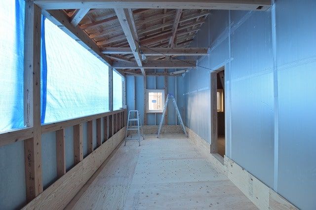 「福岡市南区五十川03」注文住宅現場リポート⑦【木工事】【外断熱材】