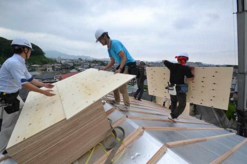 「福岡市早良区梅林02」注文住宅現場リポート⑤【上棟式】