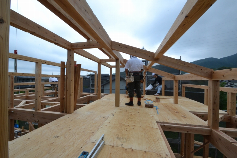「福岡市早良区梅林02」注文住宅現場リポート⑤【上棟式】