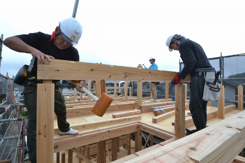 「福岡市早良区梅林02」注文住宅現場リポート⑤【上棟式】